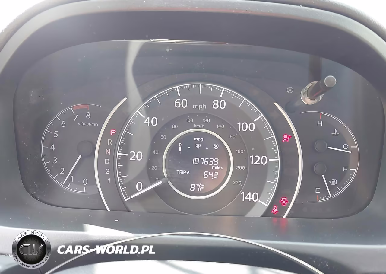 2012 Honda Cr-V Ex-L VIN:5J6RM4H72CL008196 - 7