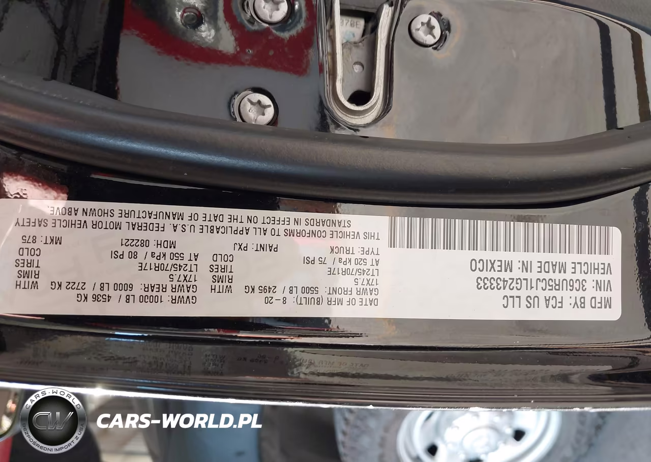 2020 Ram 2500 VIN:3C6UR5CJ1LG243333 - 9