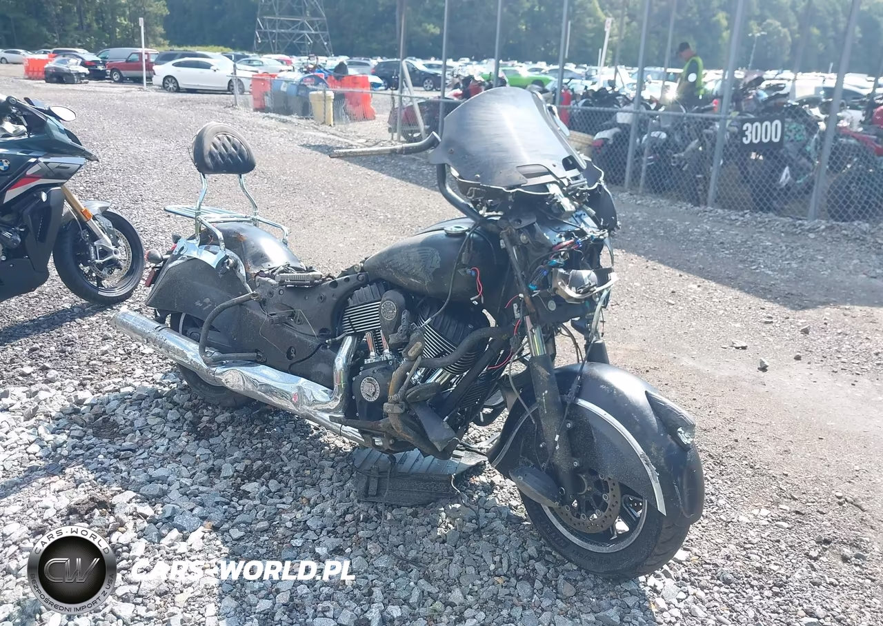 2017 Indian Motorcycle Co. Chieftain Dark Horse VIN:56KTCDAA4H3343286 - 1