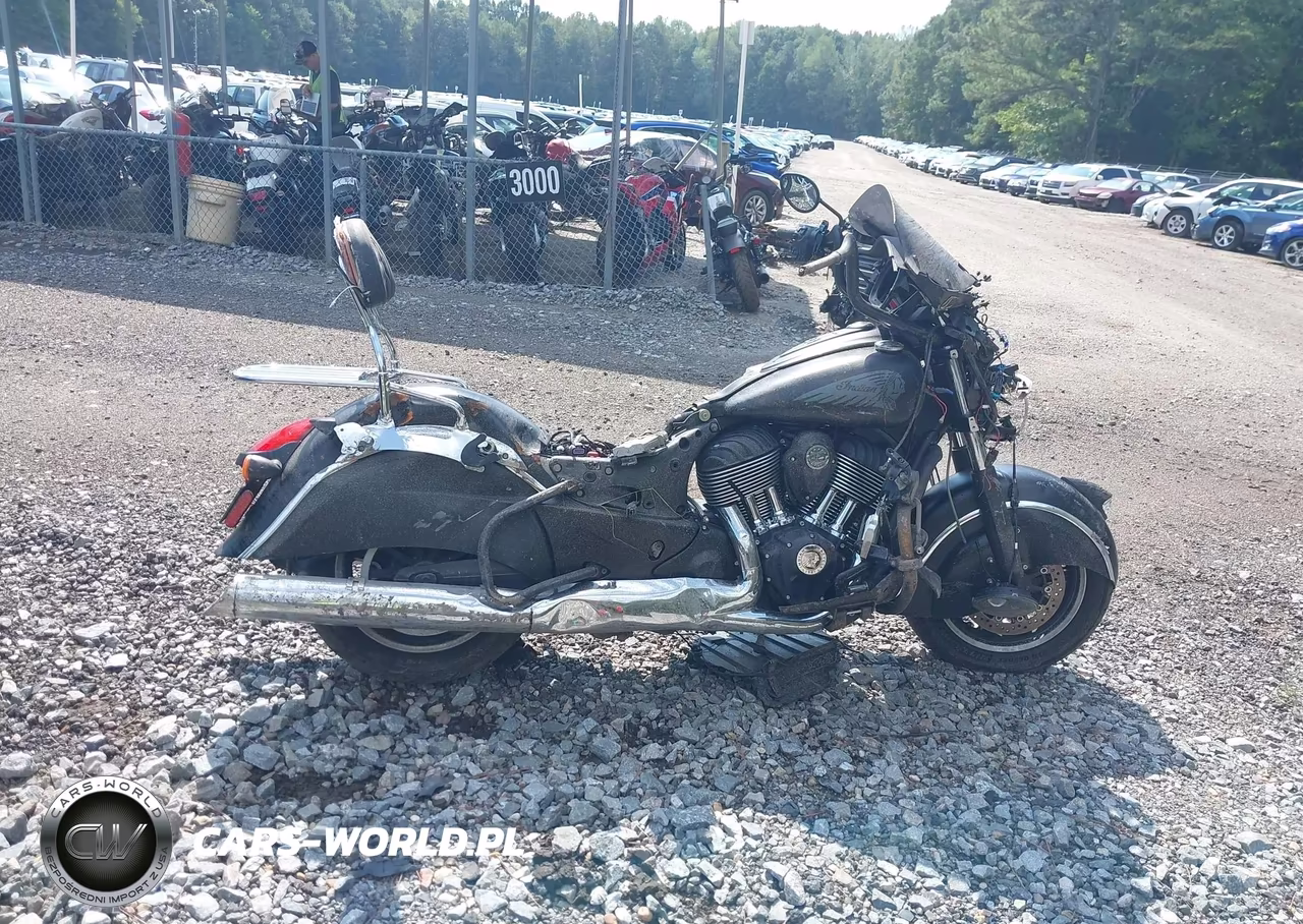 2017 Indian Motorcycle Co. Chieftain Dark Horse VIN:56KTCDAA4H3343286 - 11