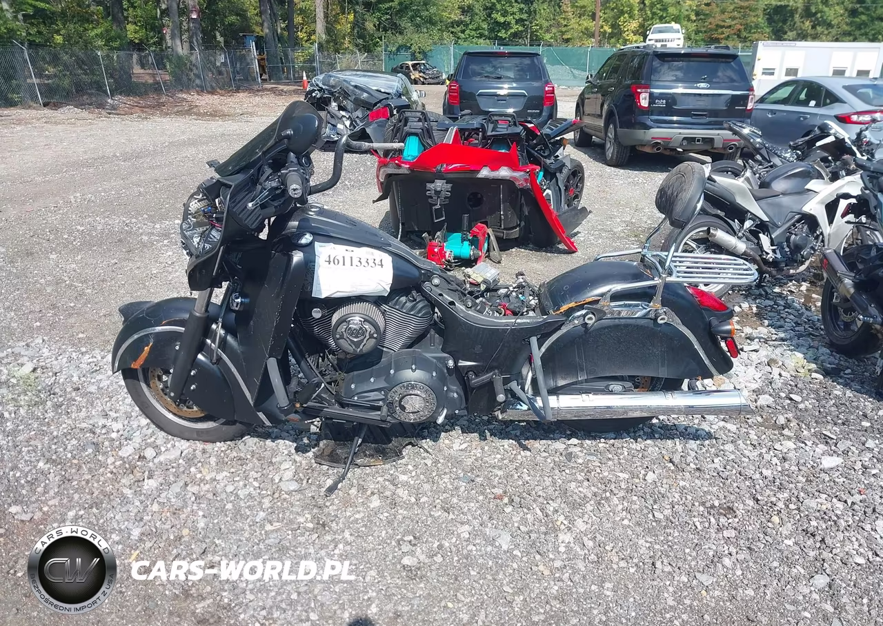 2017 Indian Motorcycle Co. Chieftain Dark Horse VIN:56KTCDAA4H3343286 - 12