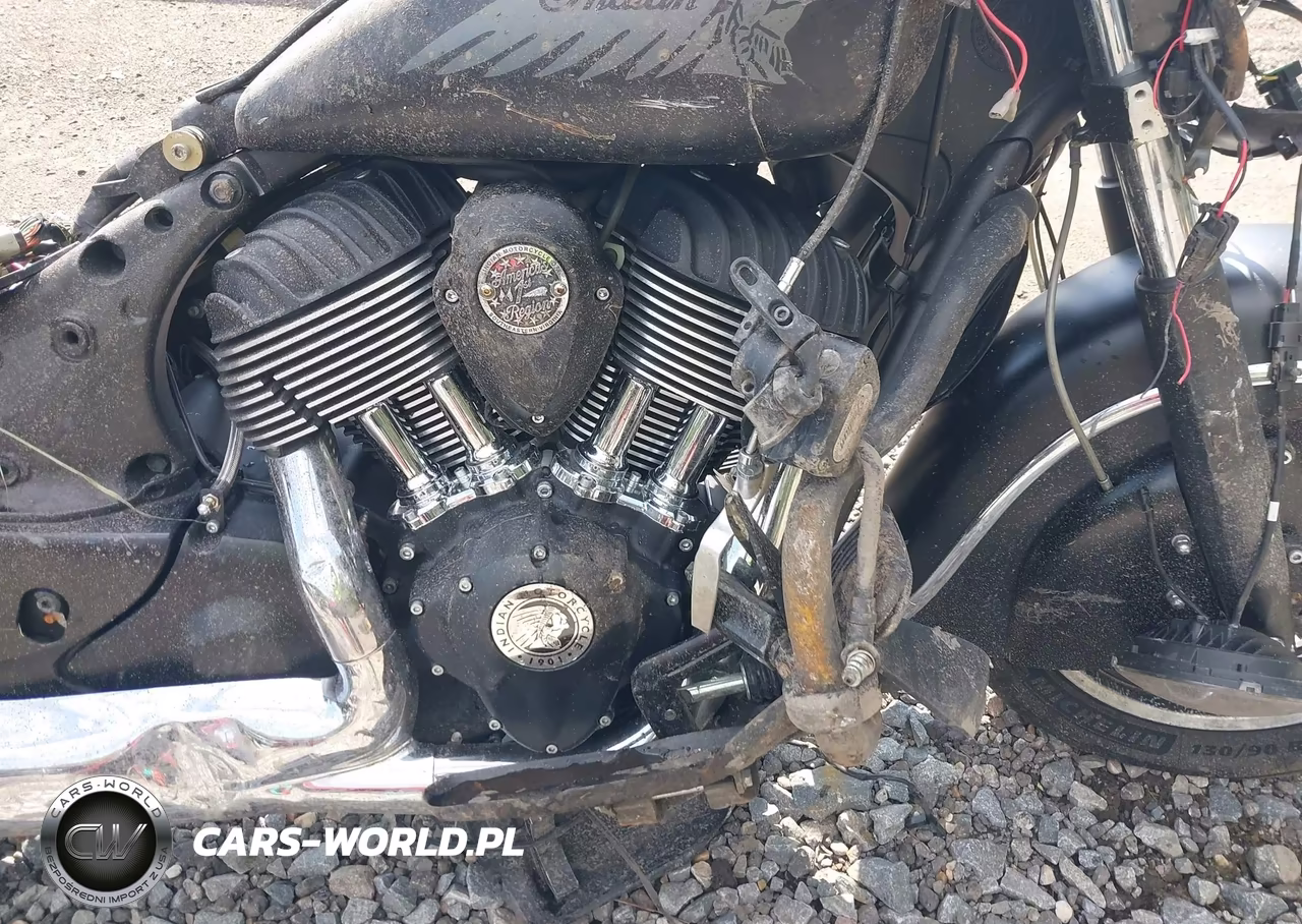2017 Indian Motorcycle Co. Chieftain Dark Horse VIN:56KTCDAA4H3343286 - 8