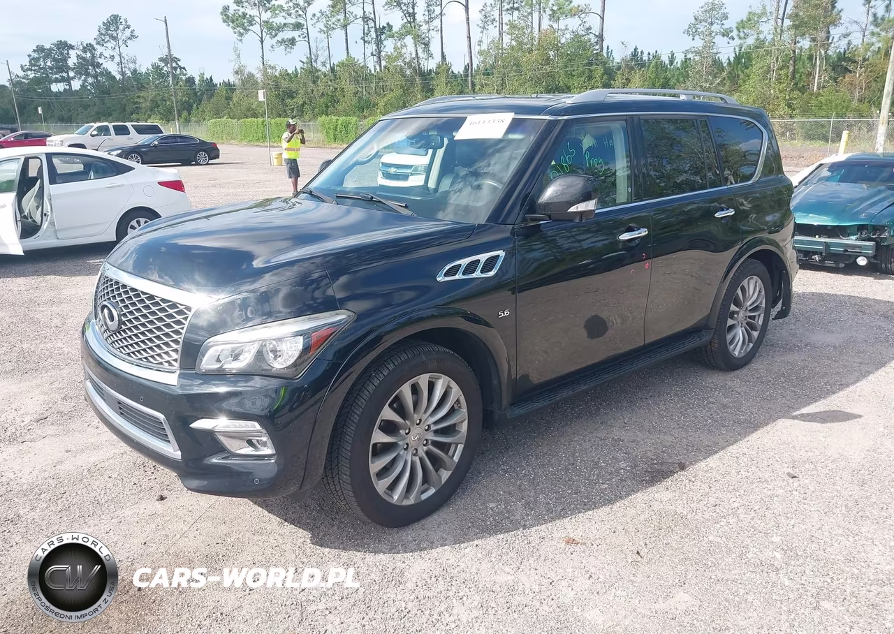 2016 Infiniti Qx80 VIN:JN8AZ2NE1G9124024 - 2
