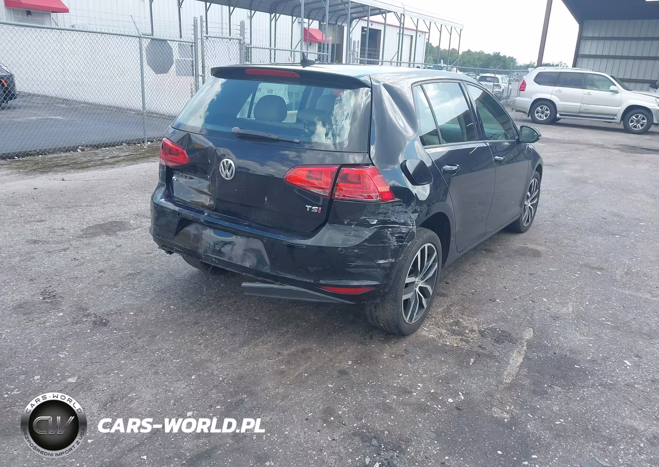 2015 Volkswagen Golf Tsi Se 4-Door VIN:3VW217AU5FM098137 - 4