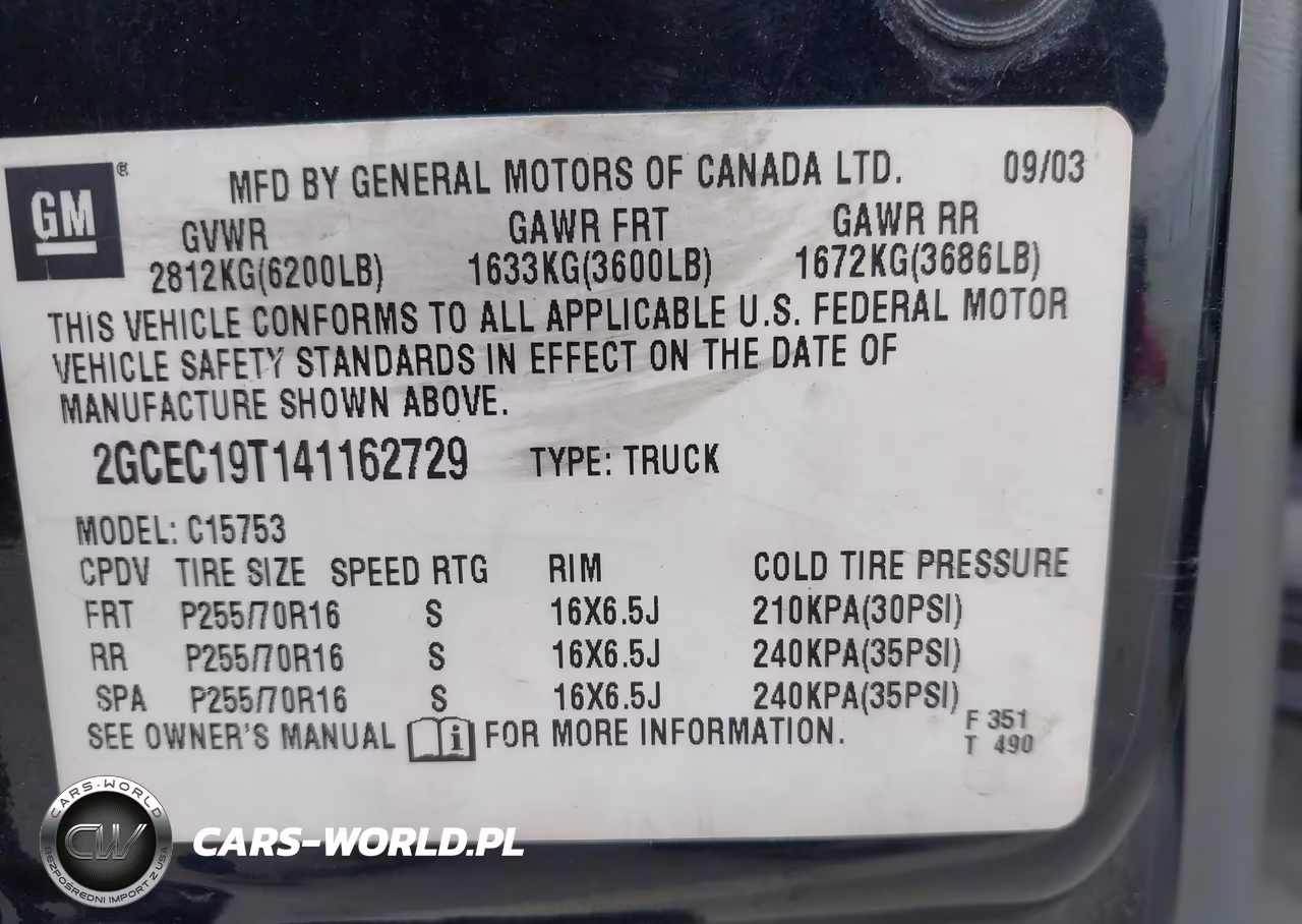 2004 Chevrolet Silverado 1500 Ls VIN:2GCEC19T141162729 - 9