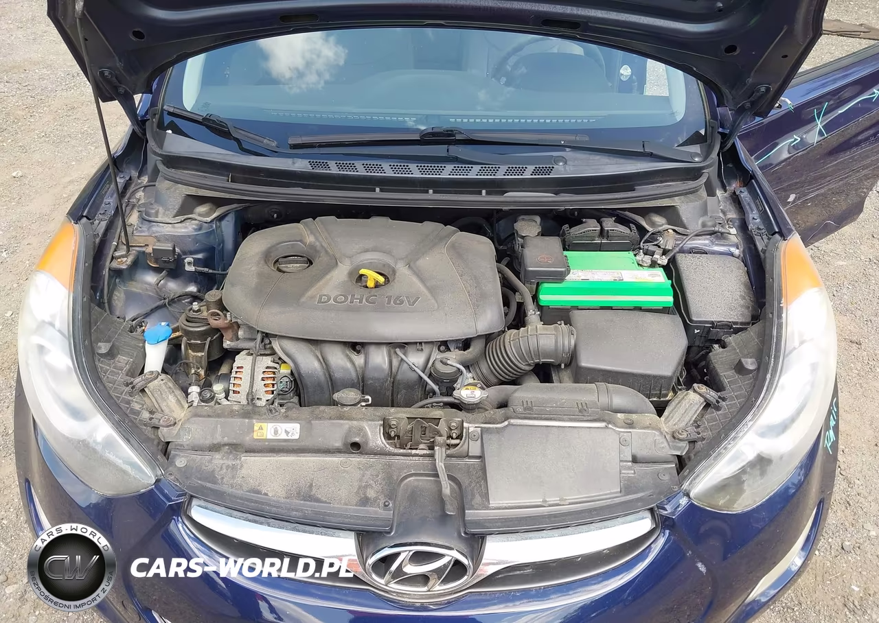 2013 Hyundai Elantra Gls VIN:5NPDH4AE0DH199846 - 10