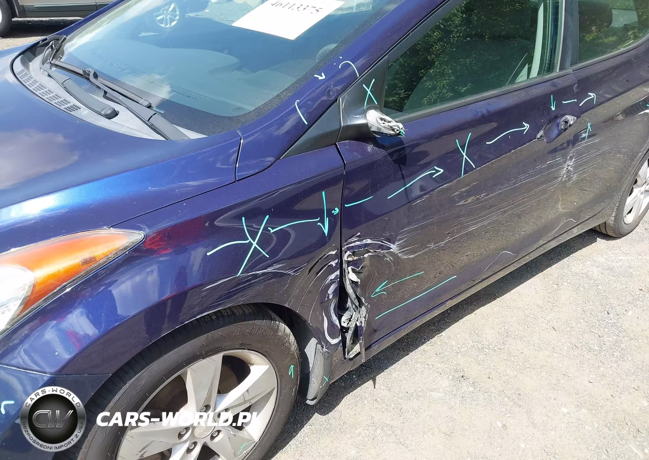 2013 Hyundai Elantra Gls VIN:5NPDH4AE0DH199846 - 6