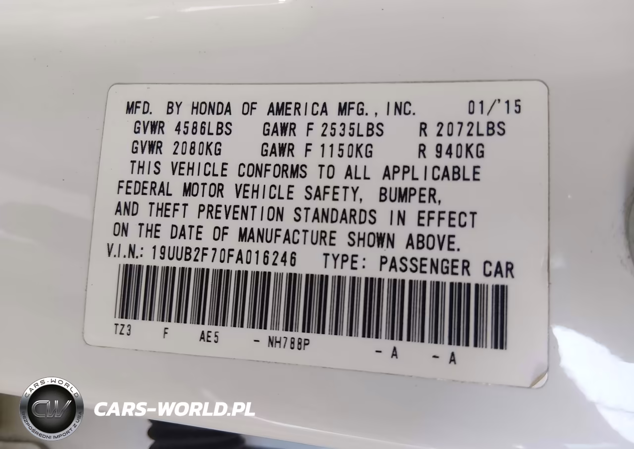 2015 Acura Tlx V6 Advance VIN:19UUB2F70FA016246 - 9