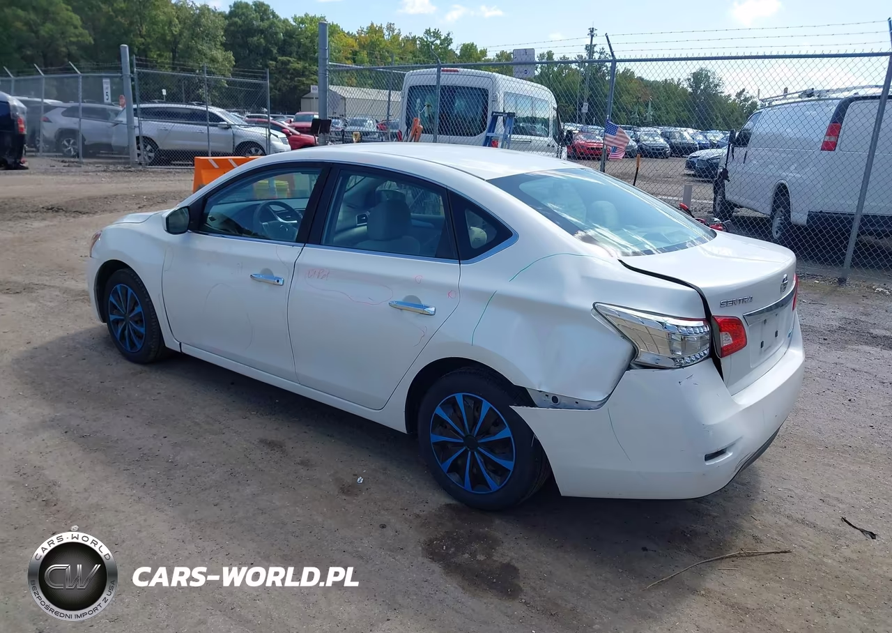 2014 Nissan Sentra S VIN:3N1AB7AP4EL623251 - 3