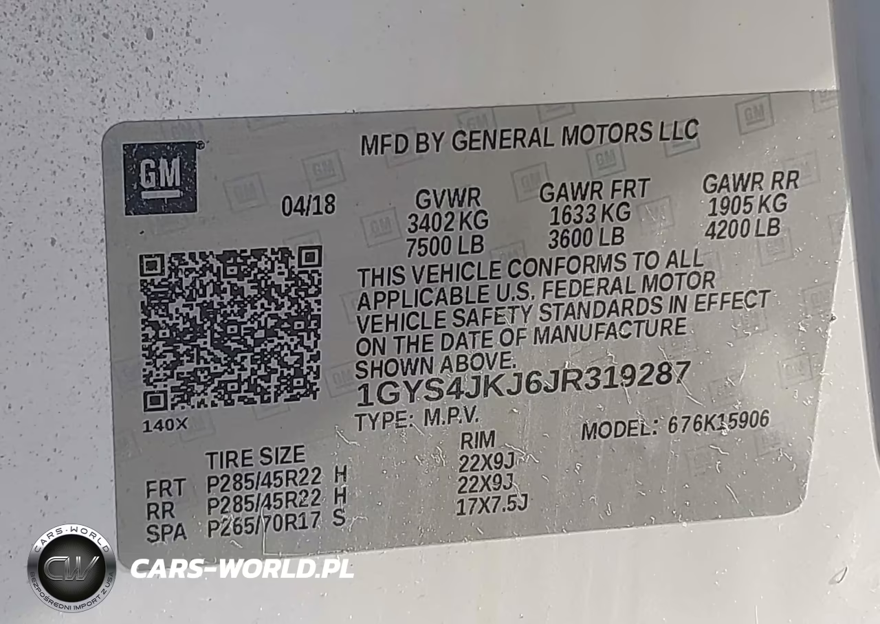 2018 Cadillac Escalade Esv Premium Luxury VIN:1GYS4JKJ6JR319287 - 9