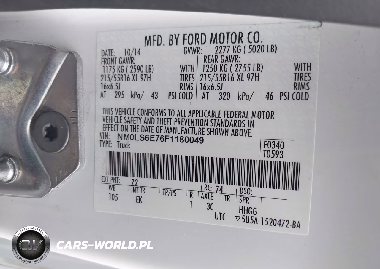 2015 Ford Transit Connect Xl VIN:NM0LS6E76F1180049 - 8