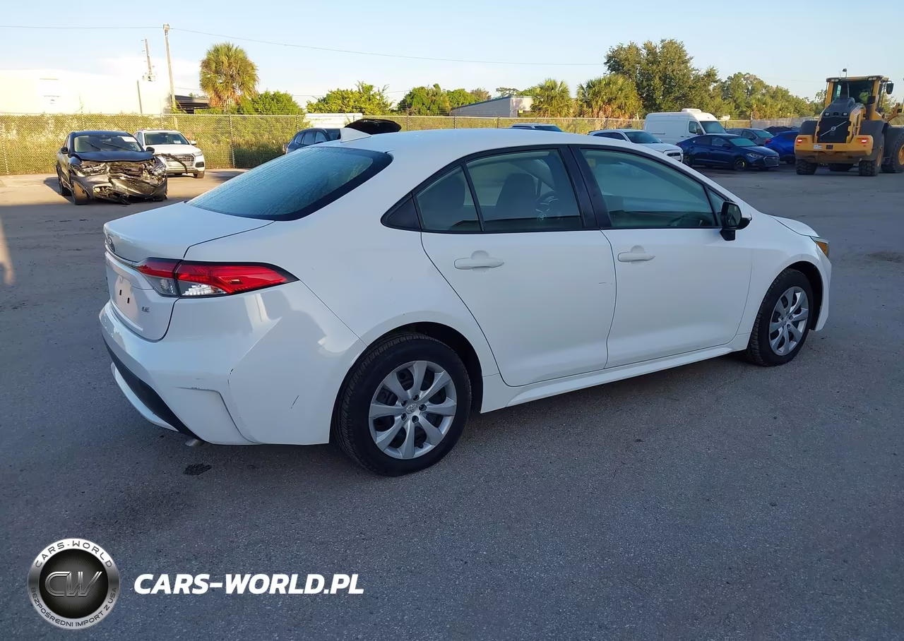 2020 Toyota Corolla Le VIN:JTDEPRAE3LJ116226 - 4