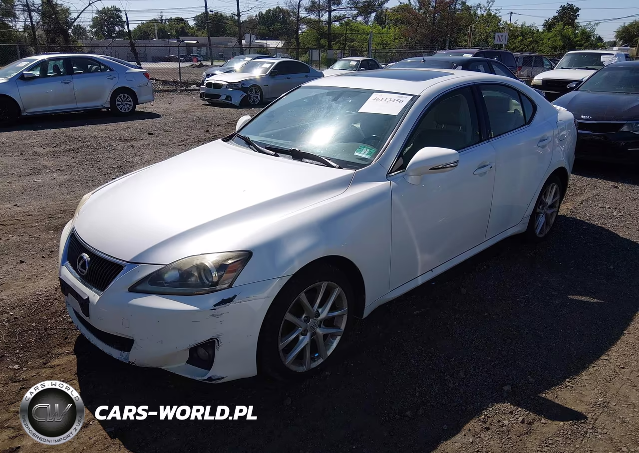 2012 Lexus Is 250 VIN:JTHCF5C24C5057247 - 2