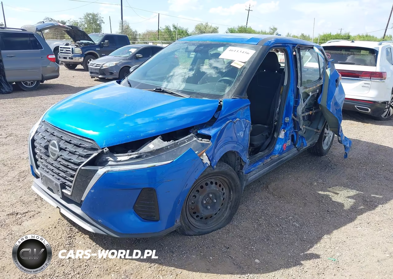 2021 Nissan Kicks S Xtronic Cvt VIN:3N1CP5BVXML552518 - 2