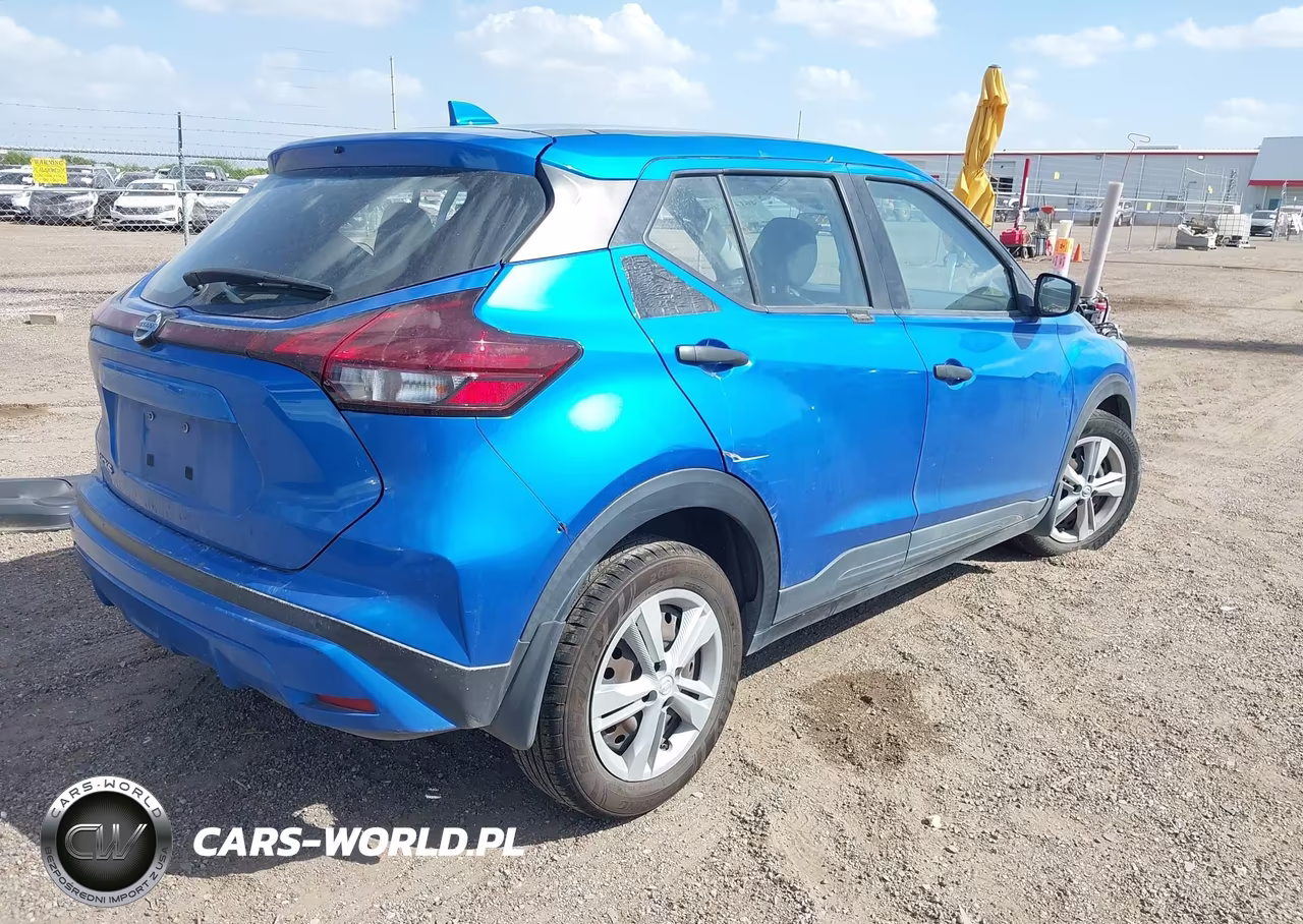 2021 Nissan Kicks S Xtronic Cvt VIN:3N1CP5BVXML552518 - 4