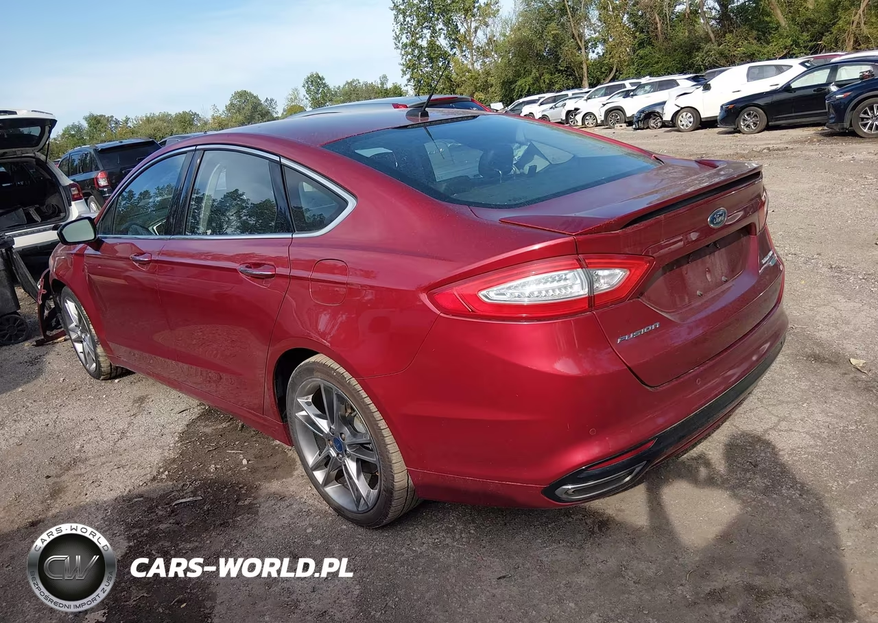2014 Ford Fusion Titanium VIN:3FA6P0K96ER283079 - 3