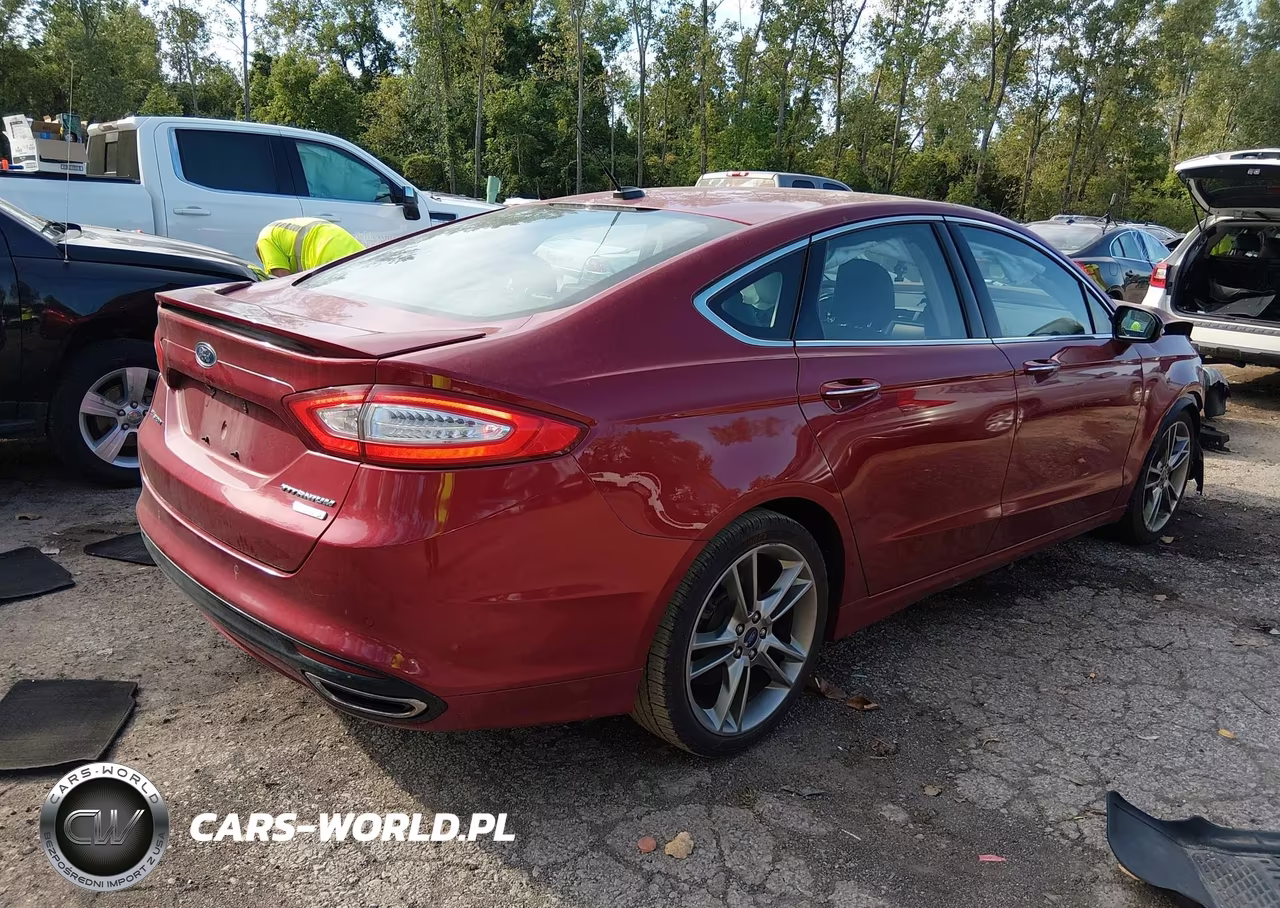 2014 Ford Fusion Titanium VIN:3FA6P0K96ER283079 - 4