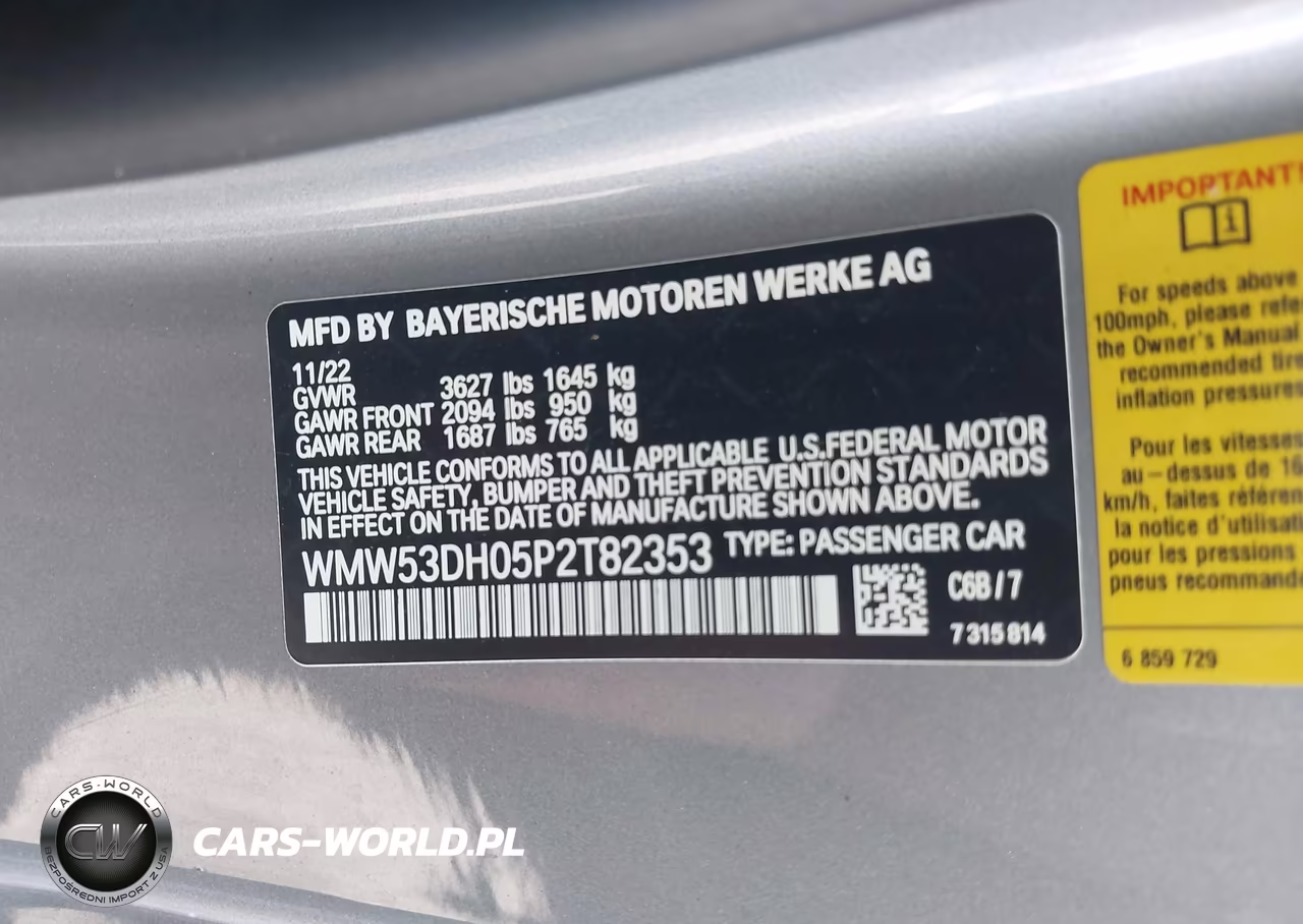 2023 Mini Hardtop Cooper S VIN:WMW53DH05P2T82353 - 9