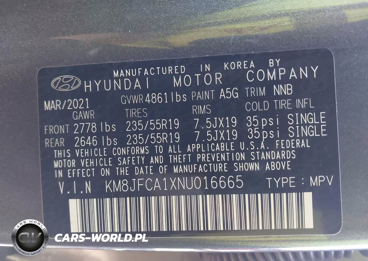 2022 Hyundai Tucson Hybrid Sel Convenience VIN:KM8JFCA1XNU016665 - 9