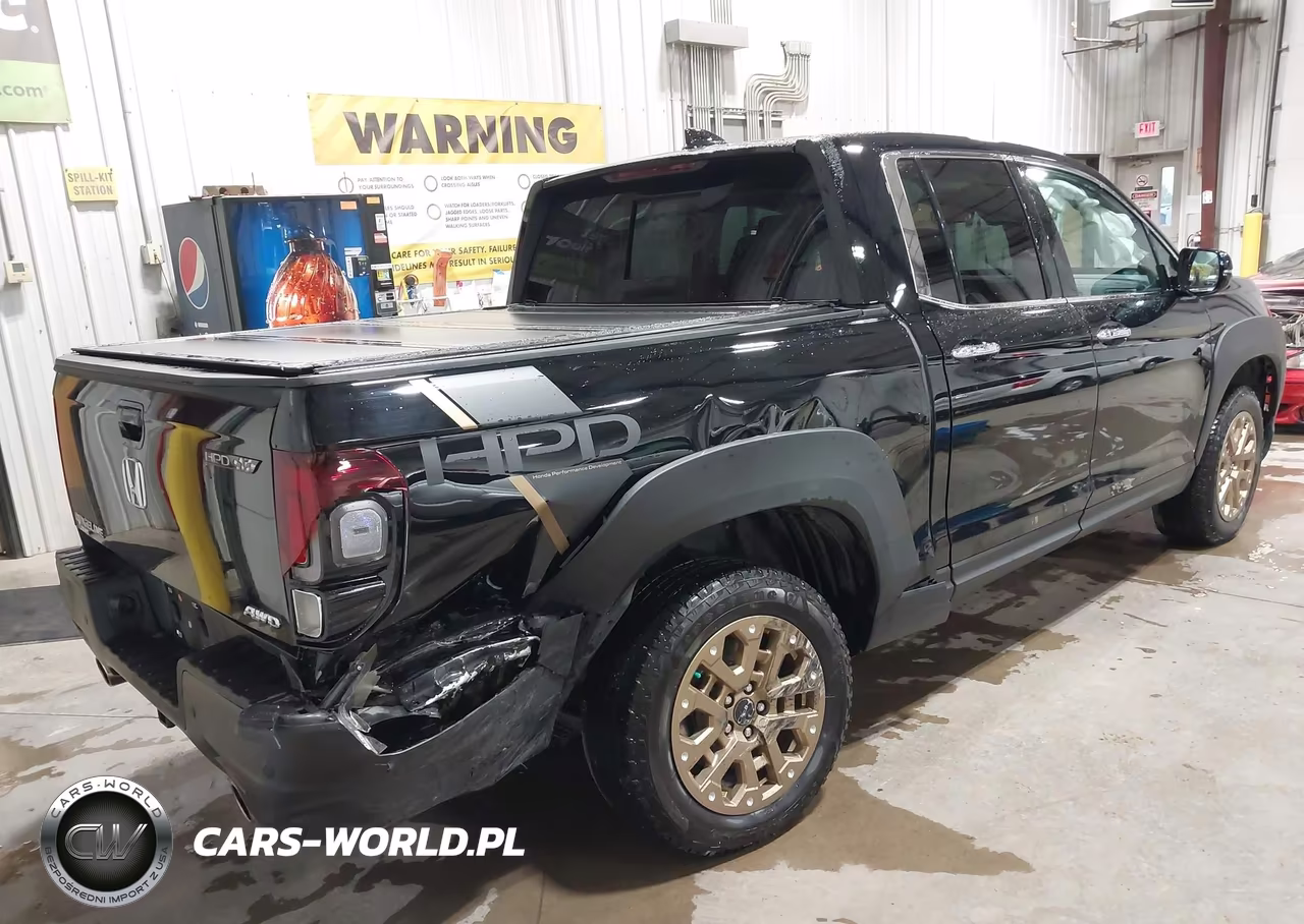 2021 Honda Ridgeline Rtl-E VIN:5FPYK3F76MB025227 - 4