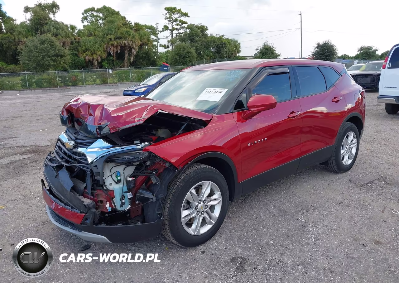 2022 Chevrolet Blazer Fwd 2Lt VIN:3GNKBCR41NS144660 - 2