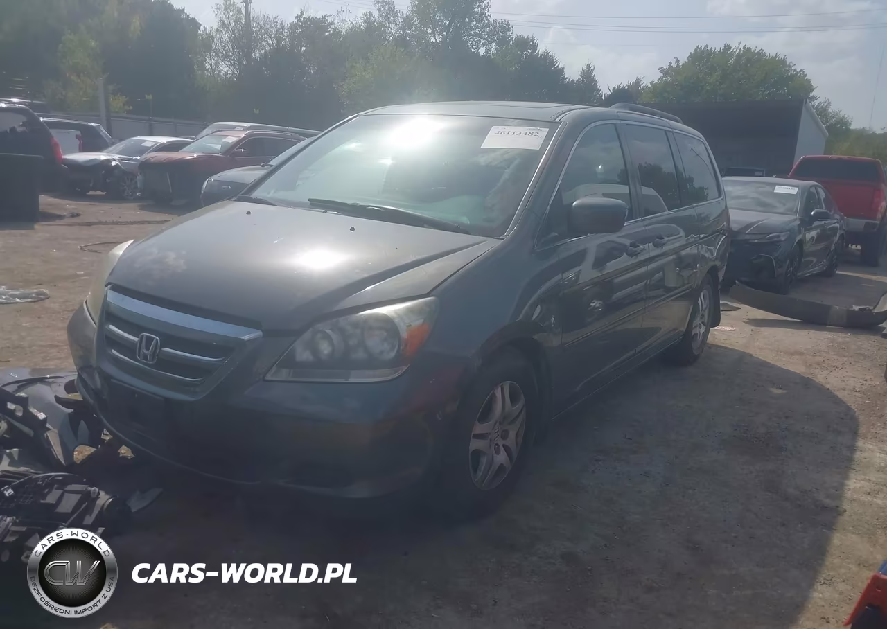 2007 Honda Odyssey Ex-L VIN:5FNRL38737B095313 - 2