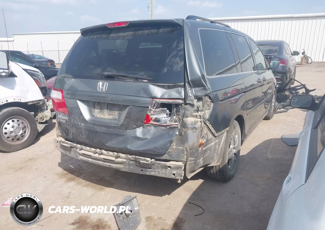 2007 Honda Odyssey Ex-L VIN:5FNRL38737B095313 - 4