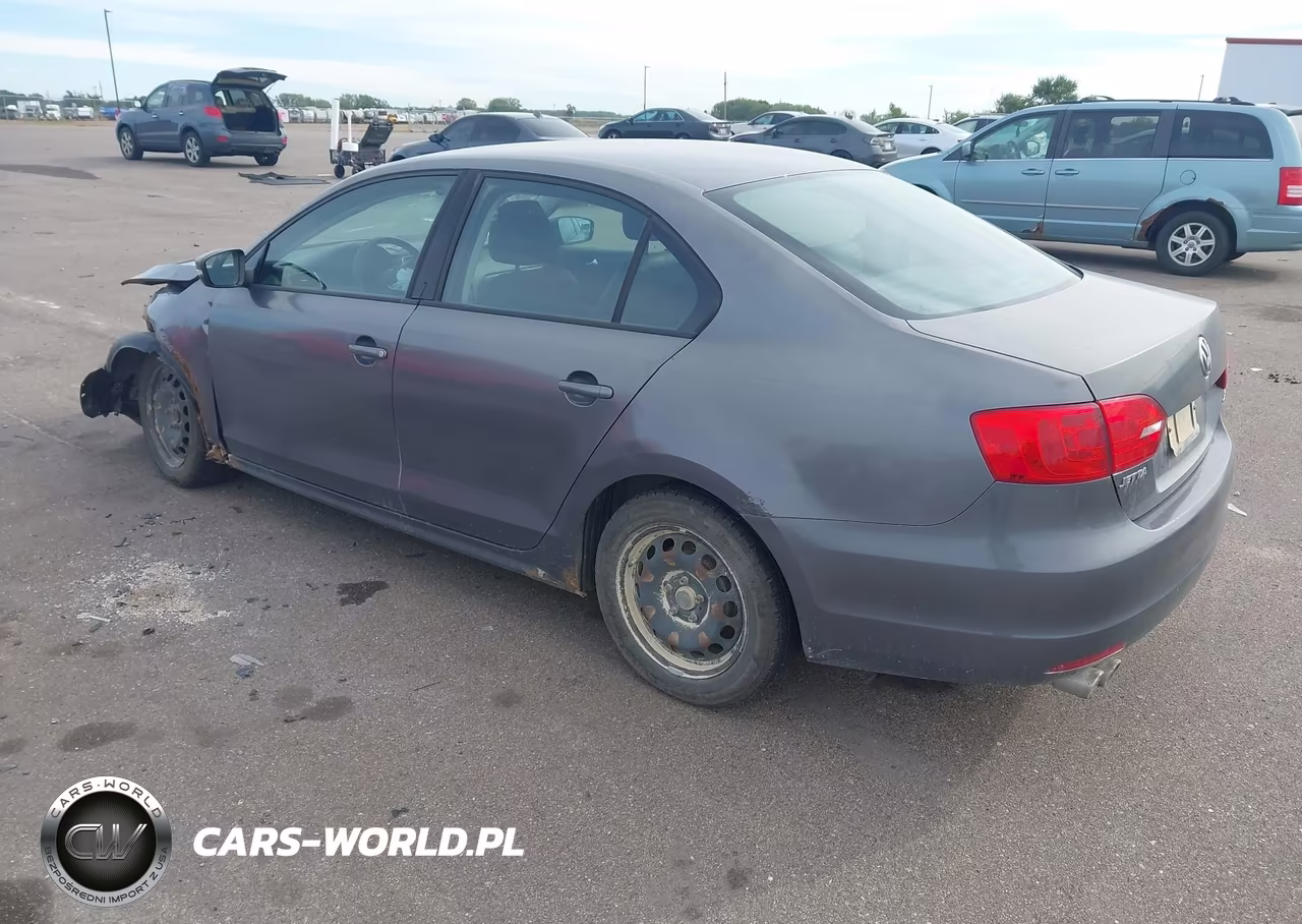 2011 Volkswagen Jetta 2.5L Se VIN:3VWDX7AJ7BM384207 - 3