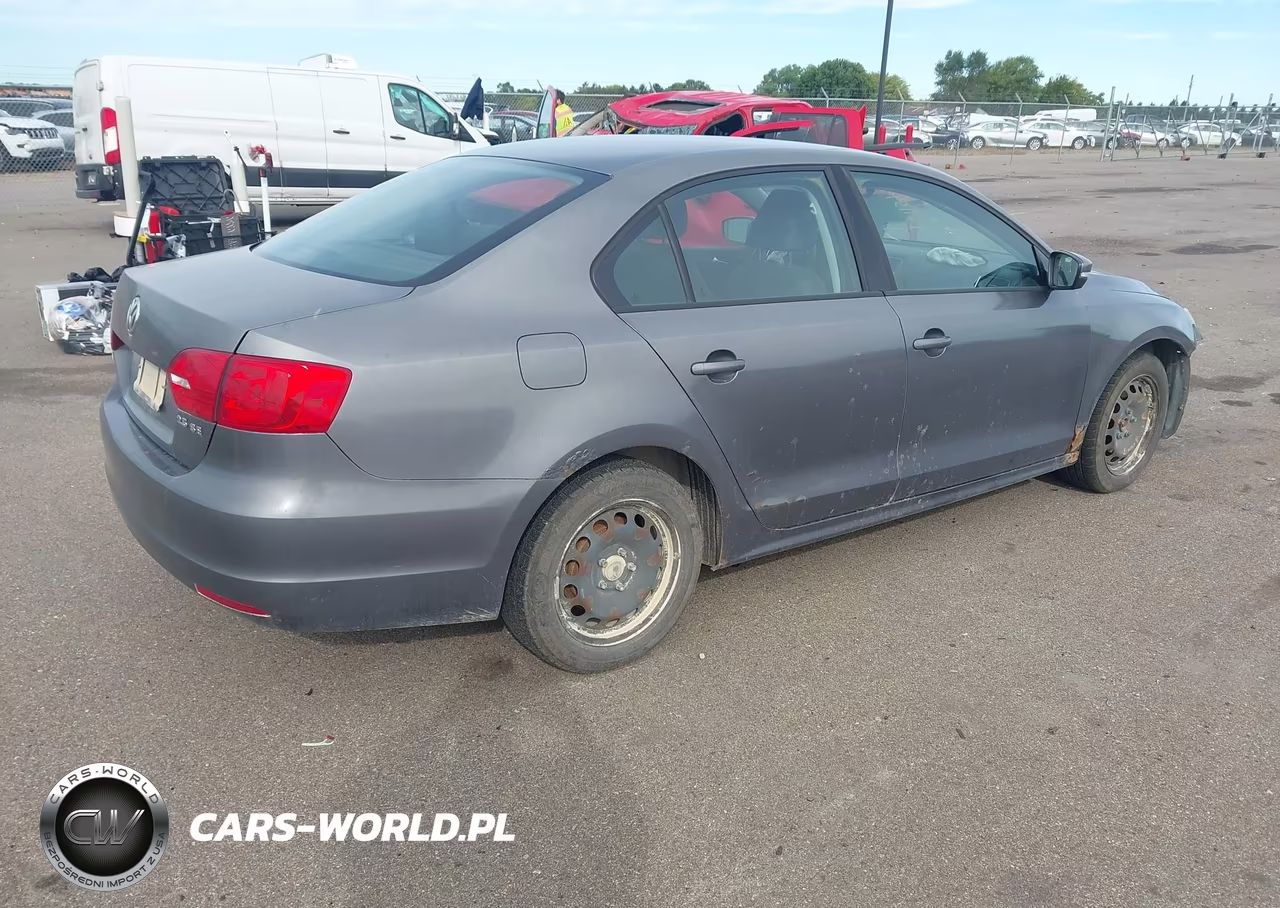2011 Volkswagen Jetta 2.5L Se VIN:3VWDX7AJ7BM384207 - 4