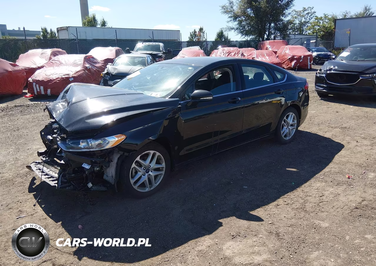 2014 Ford Fusion Se VIN:3FA6P0H70ER348921 - 2
