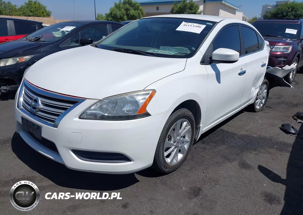 2014 Nissan Sentra Sv VIN:3N1AB7AP4EY318612 - 2