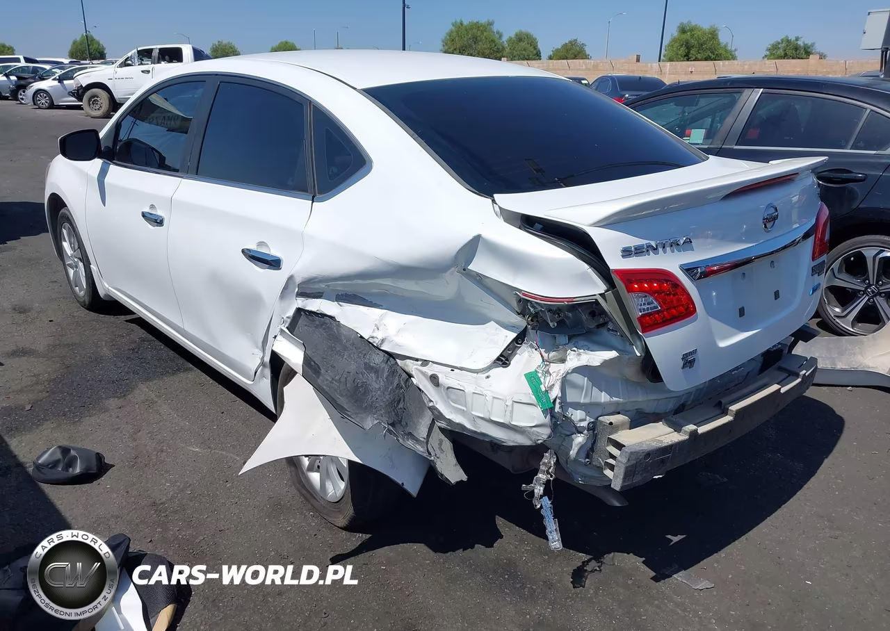 2014 Nissan Sentra Sv VIN:3N1AB7AP4EY318612 - 3
