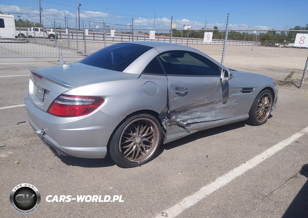 2013 Mercedes-Benz Slk 250 VIN:WDDPK4HA7DF061707 - 4