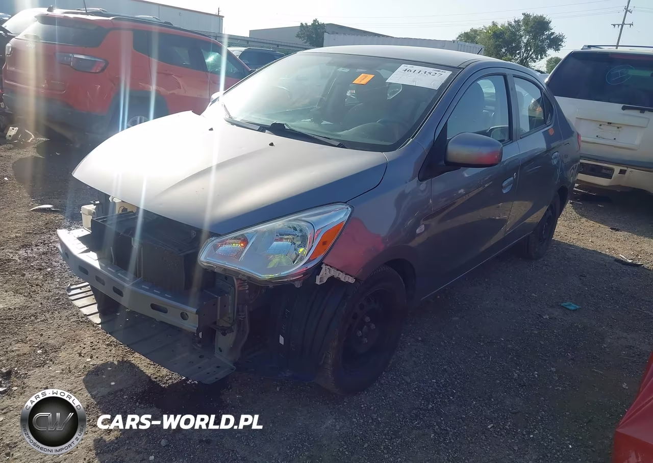 2018 Mitsubishi Mirage G4 Es VIN:ML32F3FJ4JHF01765 - 2