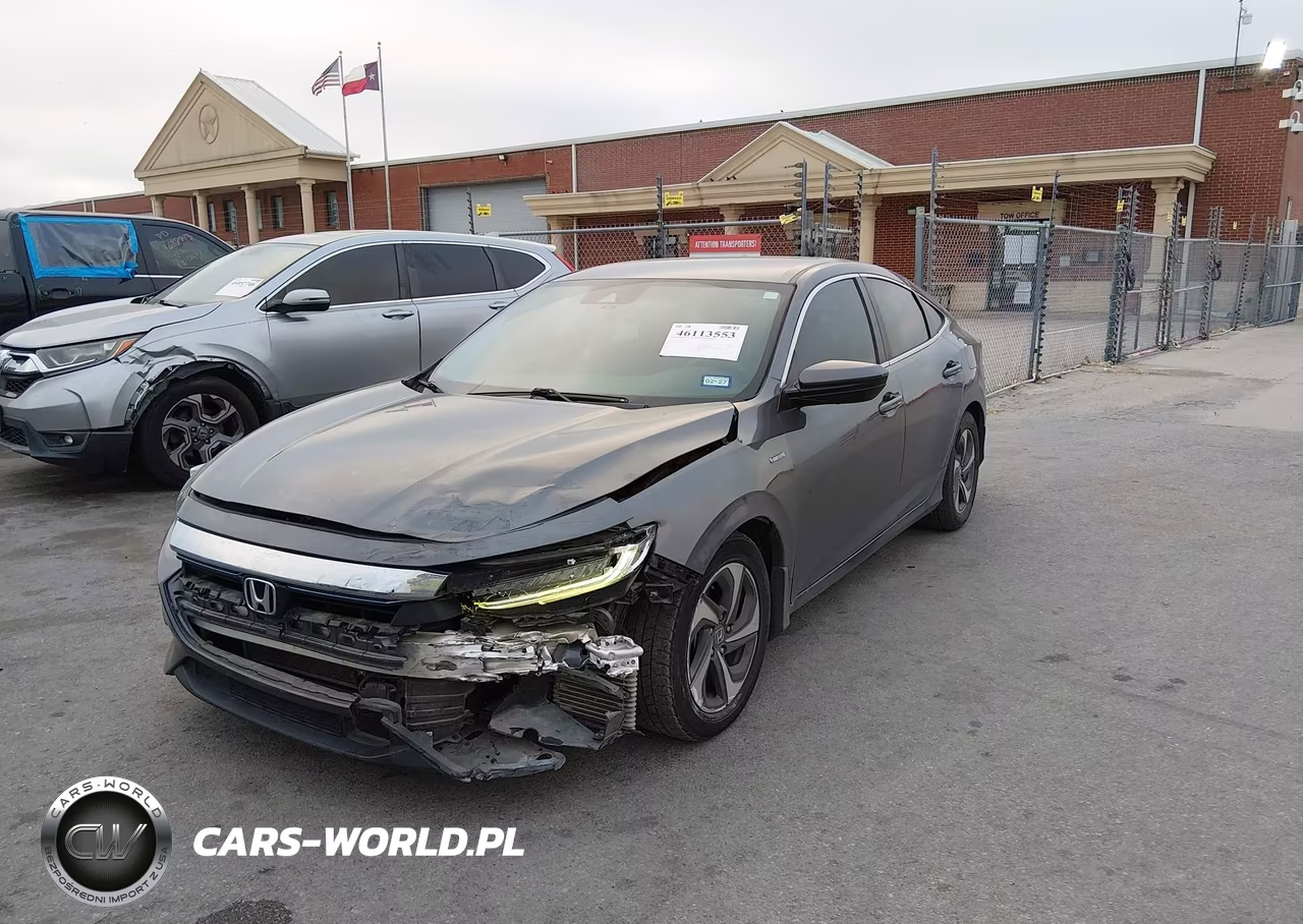 2019 Honda Insight Lx VIN:19XZE4F16KE025611 - 2