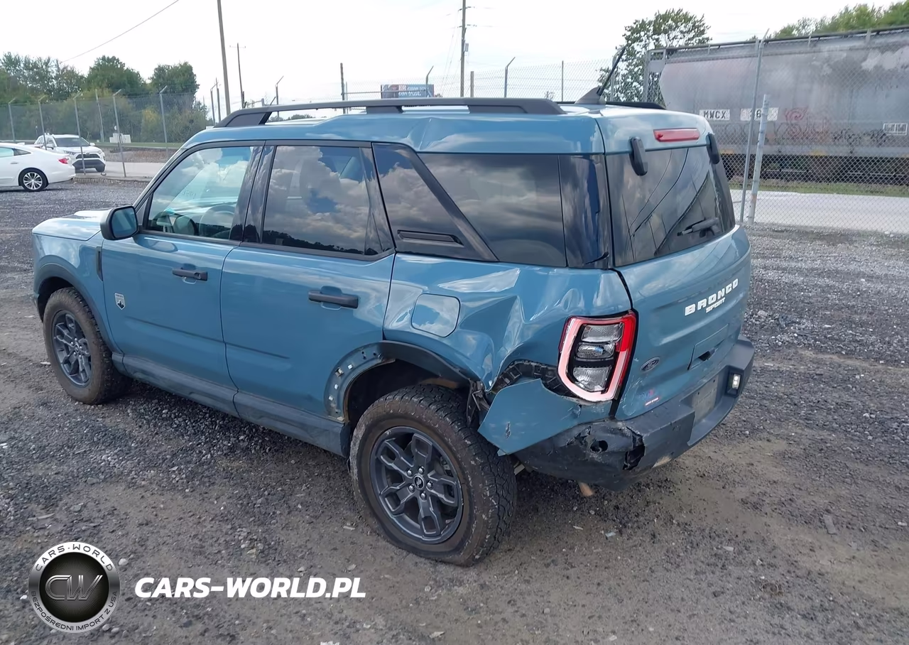 2022 Ford Bronco Sport Big Bend VIN:3FMCR9B6XNRD03766 - 3