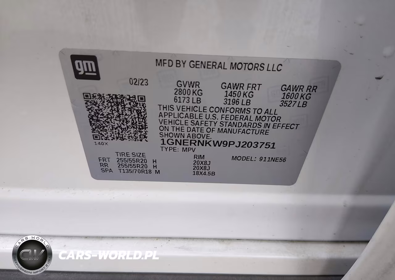 2023 Chevrolet Traverse Fwd High Country VIN:1GNERNKW9PJ203751 - 9
