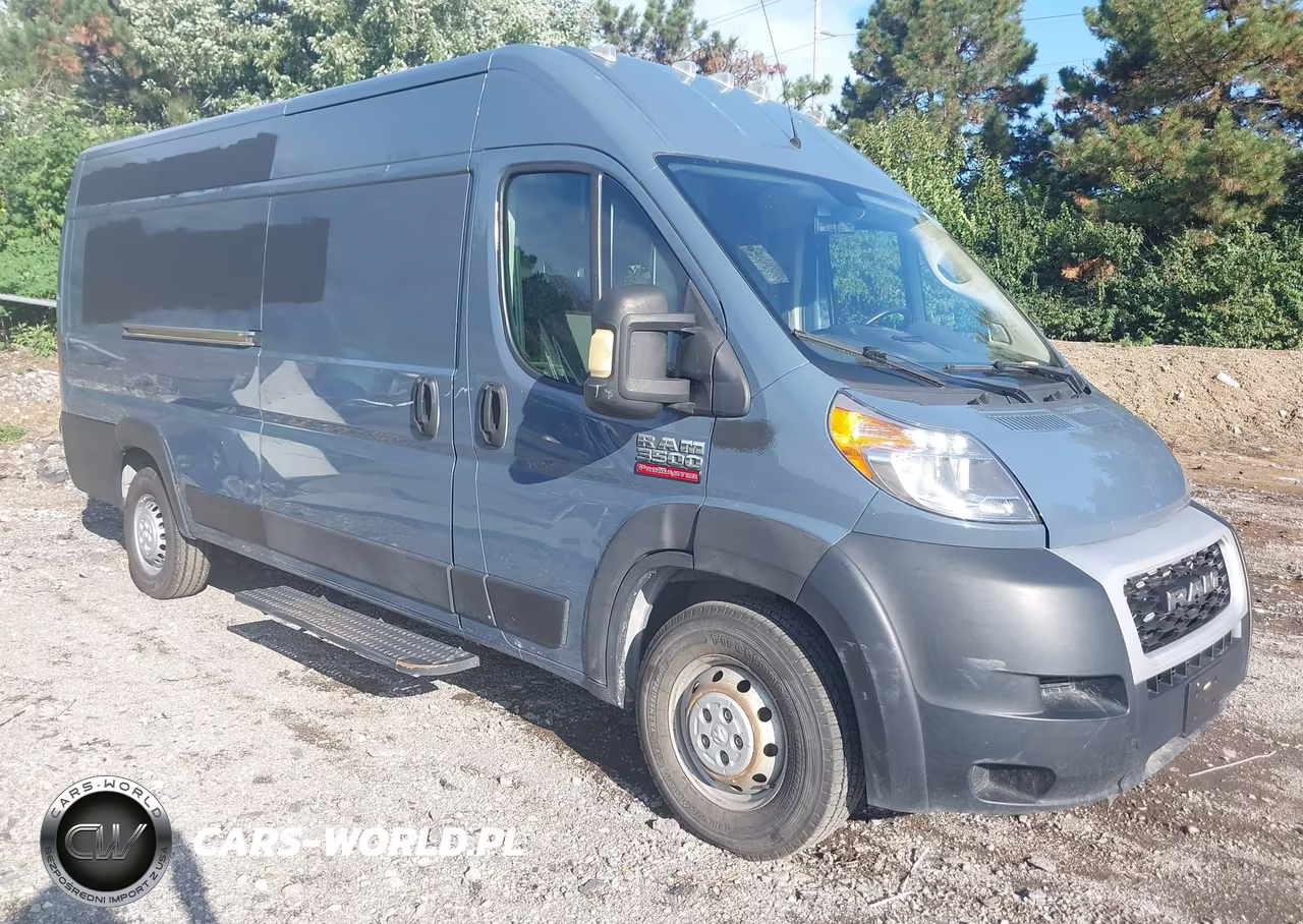 2019 Ram Promaster 3500 Cargo Van High Roof 159 Wb Ext VIN:3C6URVJG3KE551606 - 1