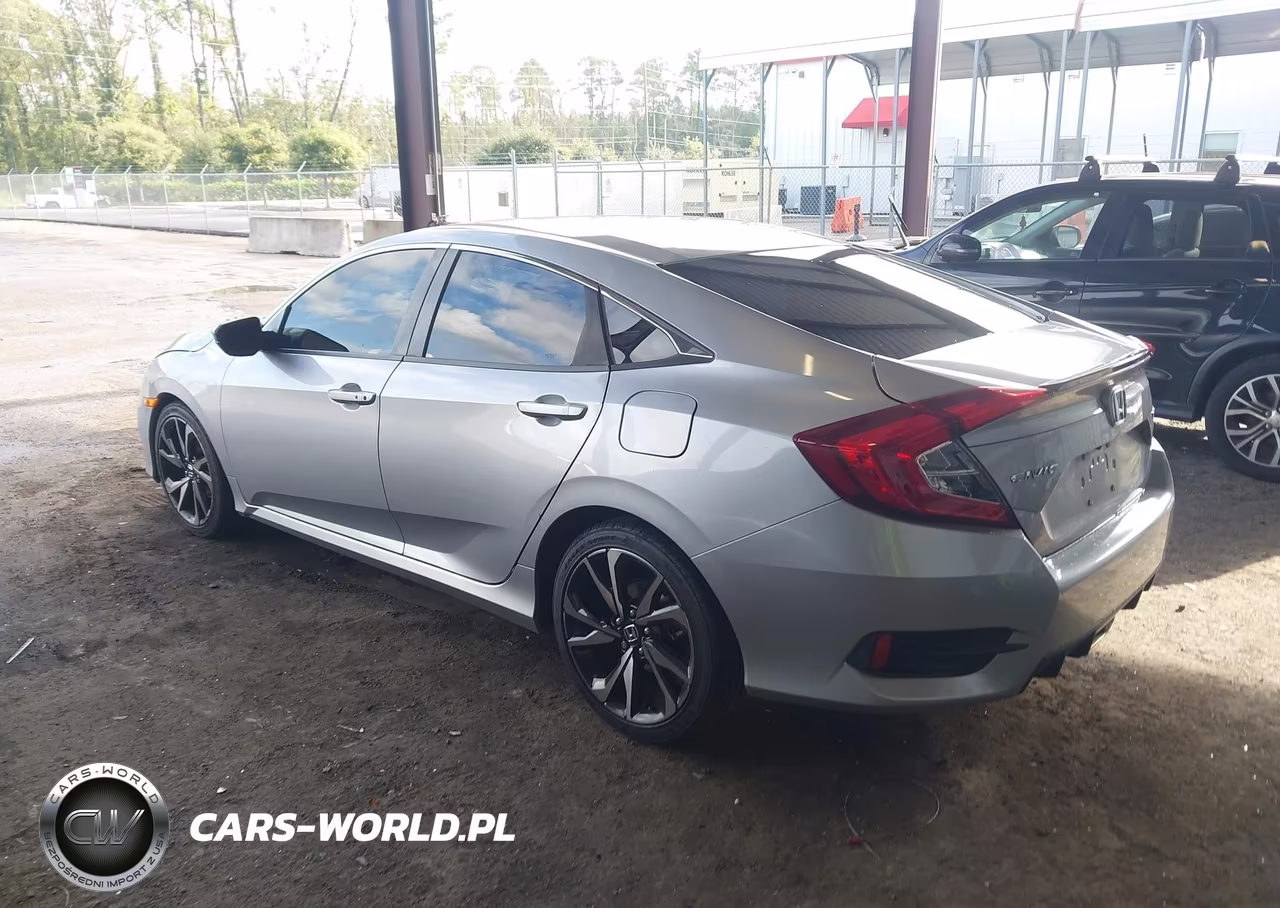 2019 Honda Civic Sport VIN:2HGFC2F88KH531778 - 3