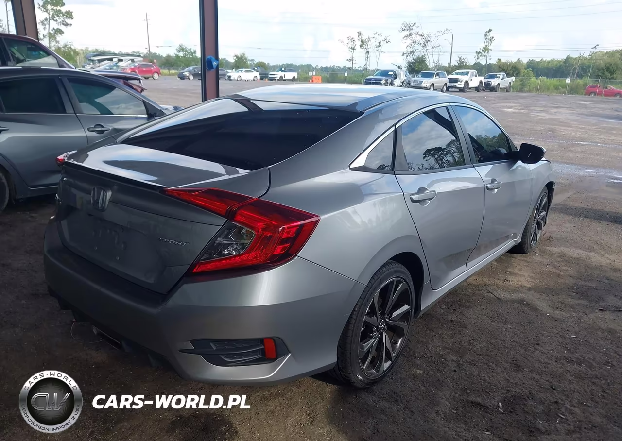 2019 Honda Civic Sport VIN:2HGFC2F88KH531778 - 4