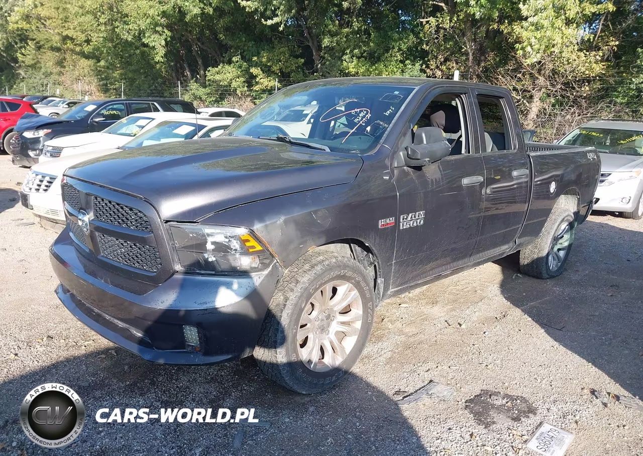 2018 Ram 1500 Express 4X4 6'4 Box VIN:1C6RR7FT3JS192986 - 2