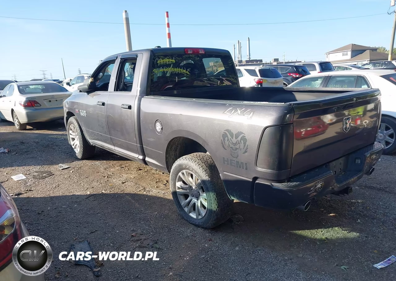 2018 Ram 1500 Express 4X4 6'4 Box VIN:1C6RR7FT3JS192986 - 3