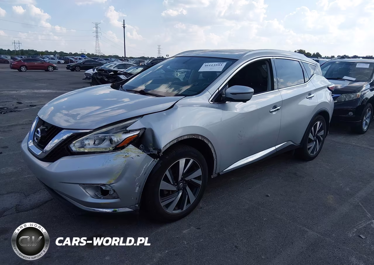 2017 Nissan Murano Platinum VIN:5N1AZ2MH1HN181240 - 2
