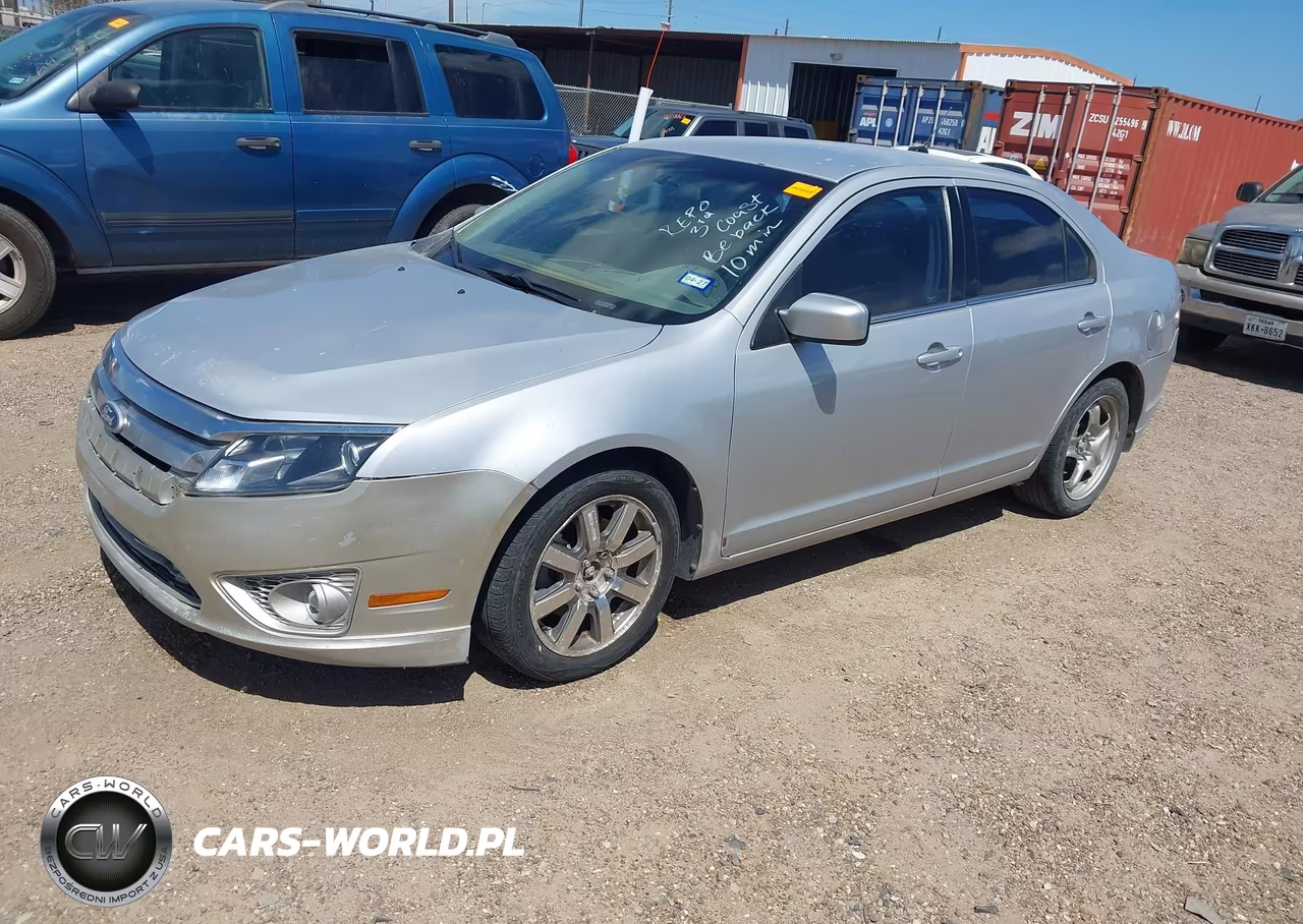 2010 Ford Fusion Se VIN:3FAHP0HA0AR191292 - 2