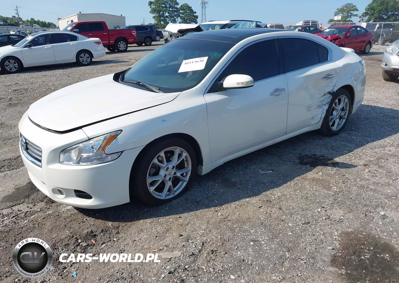 2013 Nissan Maxima 3.5 Sv VIN:1N4AA5AP2DC818334 - 2
