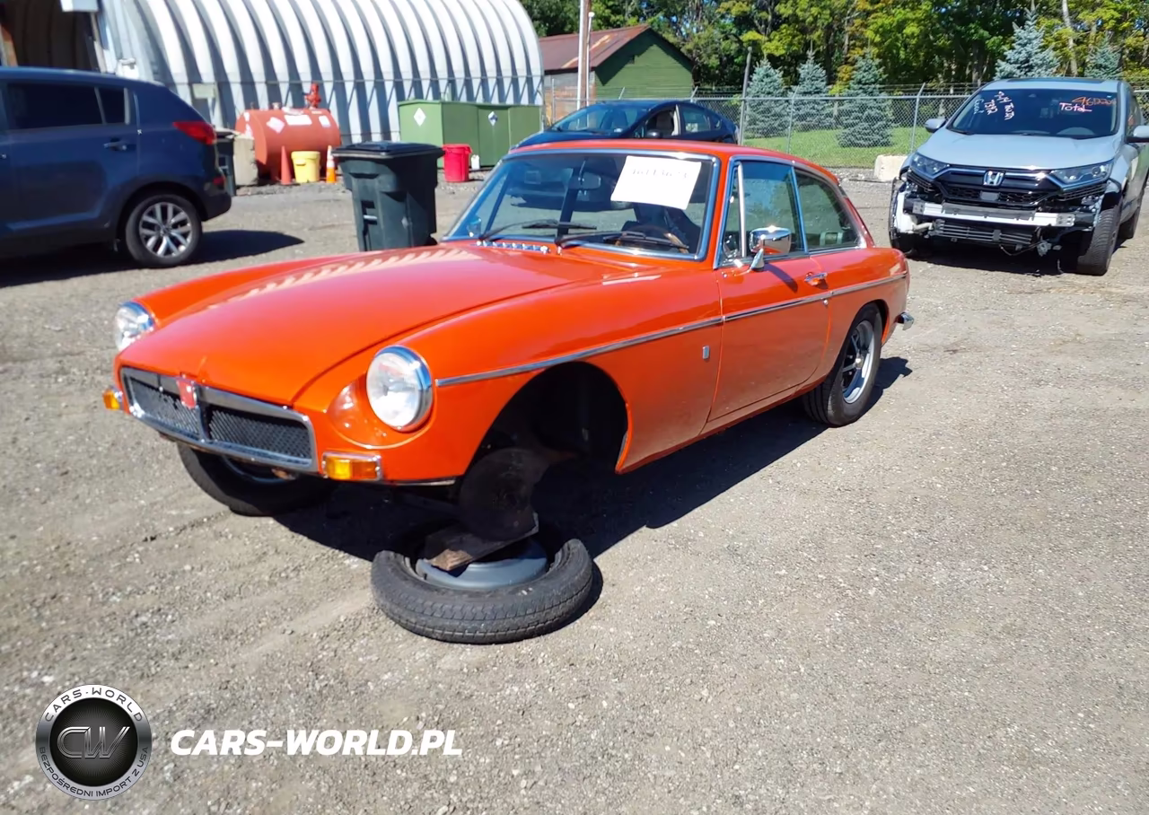 1974 Mg Mgb VIN:0000GHD5UE330071G - 2