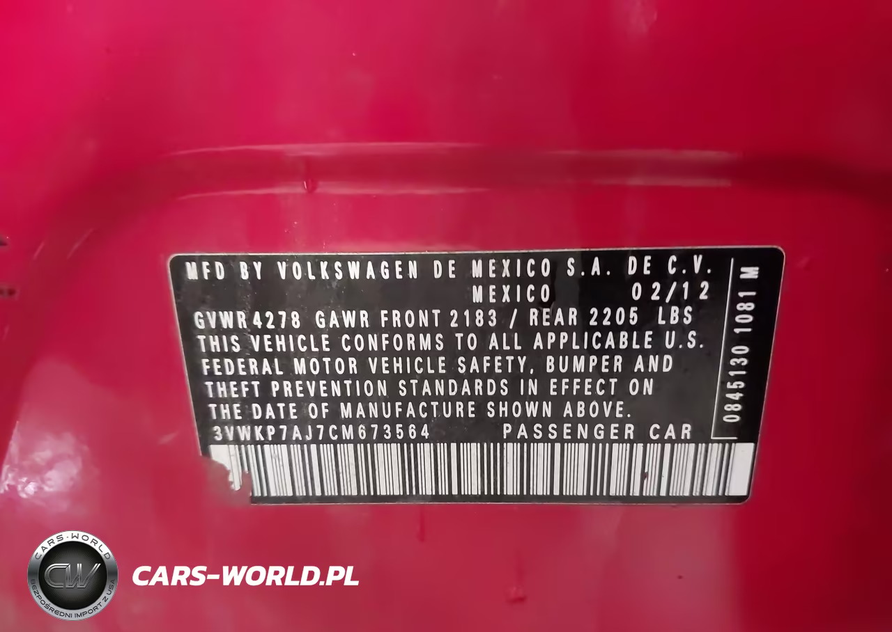 2012 Volkswagen Jetta Sportwagen 2.5L S VIN:3VWKP7AJ7CM673564 - 9