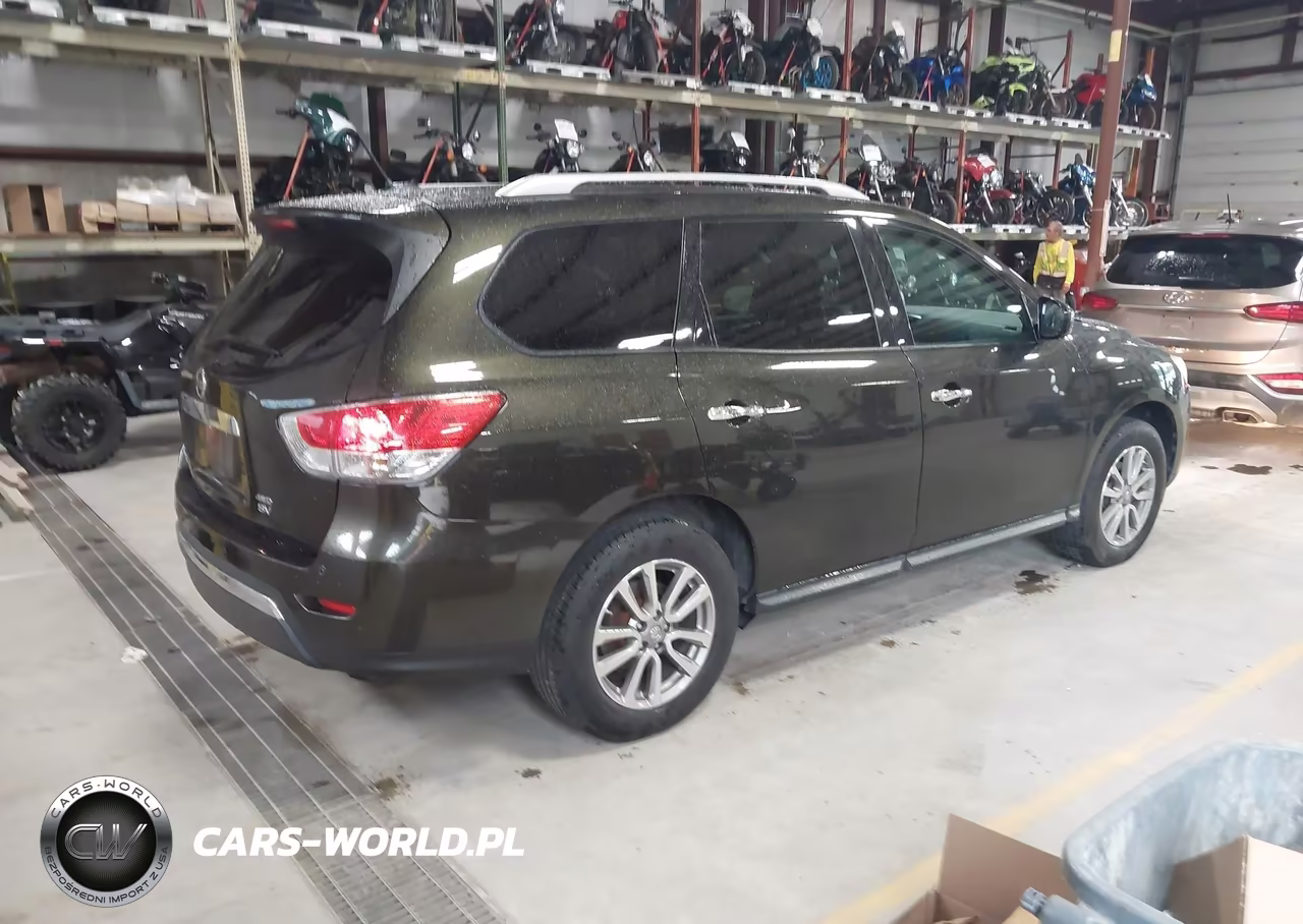 2016 Nissan Pathfinder Platinum-S-Sl-Sv VIN:5N1AR2MM2GC639343 - 4
