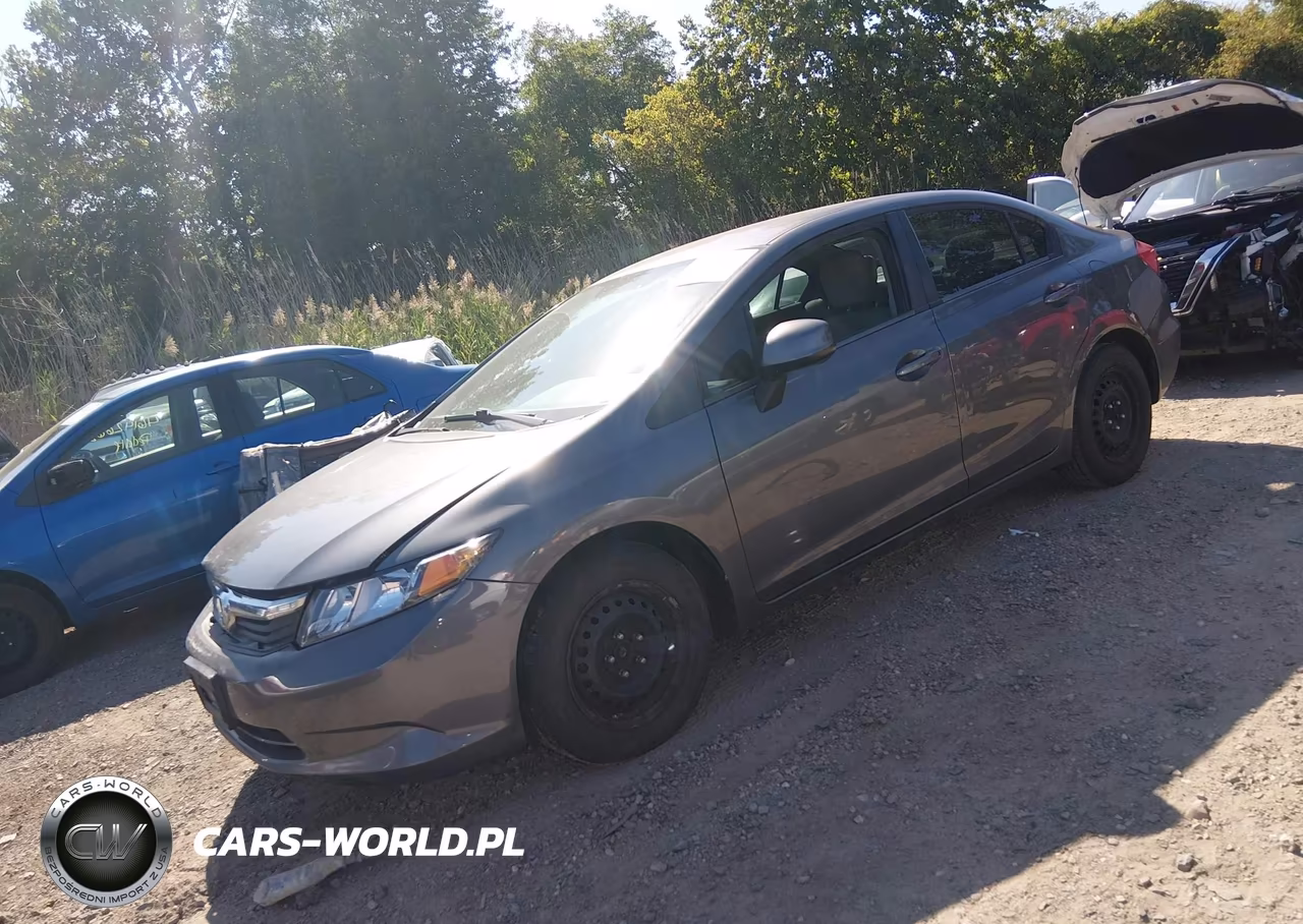 2012 Honda Civic Lx VIN:19XFB2F57CE303002 - 2