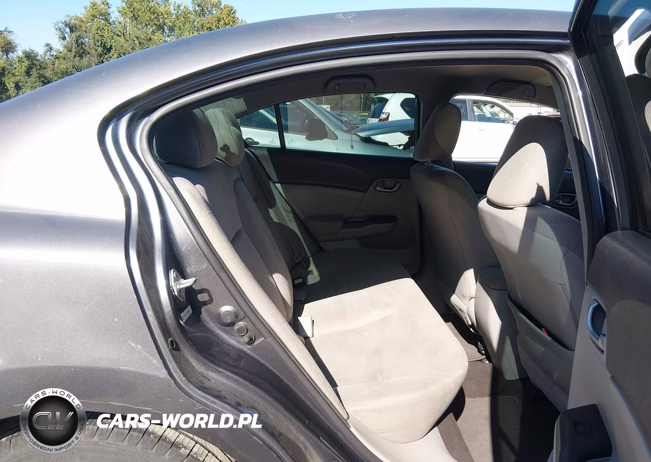 2012 Honda Civic Lx VIN:19XFB2F57CE303002 - 8